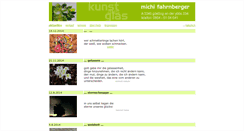 Desktop Screenshot of glasblumen.at